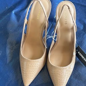 NWT Express Heels